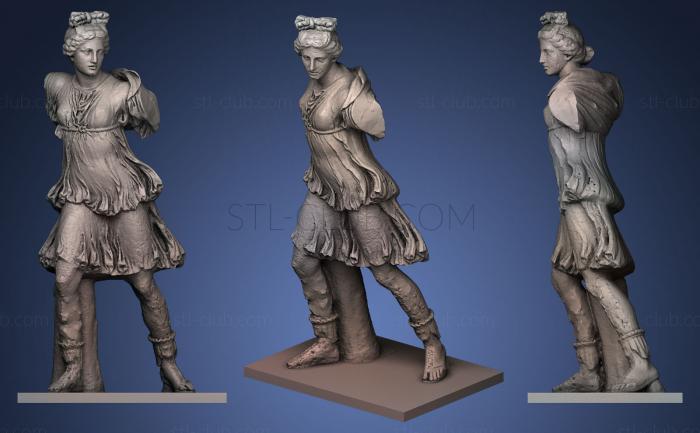 3D model Louvre Artemis (STL)